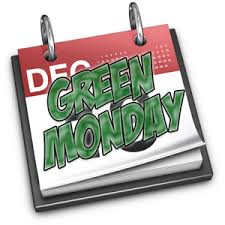 Green Monday – National Holiday